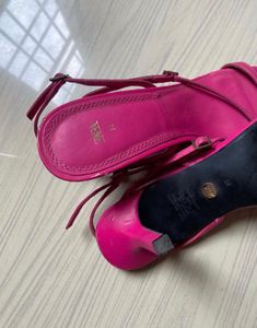Zara Pink Strappy Heels