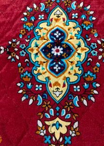Red Velvet Prayer Rug