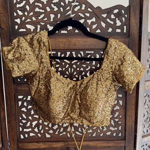 Brand New Designer Sequin Padded Blouse
