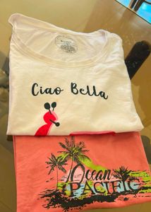 Coral Graphic T-Shirt