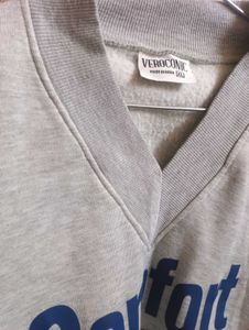Veroconvic V Neck Grey Sweatshirt