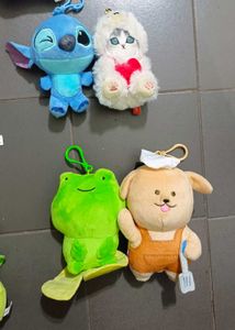 Cute Plush Keychain Collection