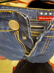 Dark Blue Denim Jeans