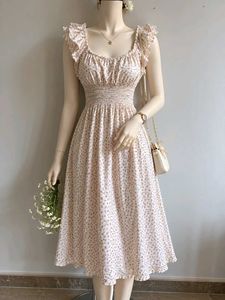 Cute Smocked Floral Dress