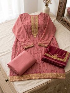 Beautiful Embroidered Kurta Set