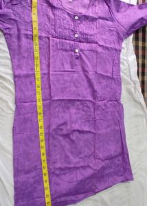Purple Short Kurti