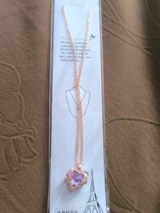 Heart ❤️ shape Pendant With Chain