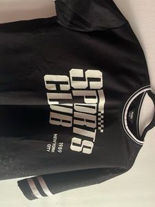 Black Sports Club Graphic T-Shirt