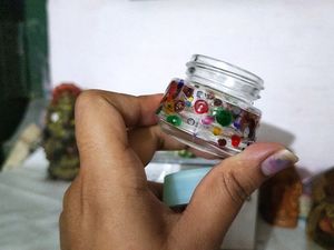 Small Container For Storage With Beautiful Ceramic