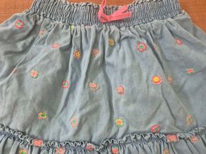 Denim Skirt for Girls