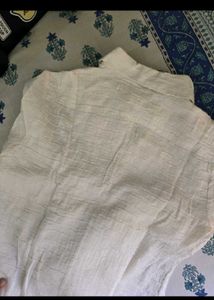 Armani Collection Cream Textured Shirt