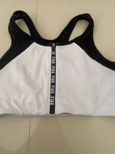 White &amp; Black Sports Bra