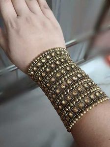 Exquisite Embellished Cuff Bracelet