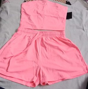 XS size Neon Pink Co-ord Set