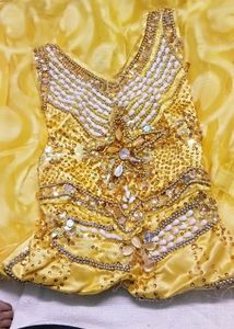 Full Flared Brasso Mul Work Gown