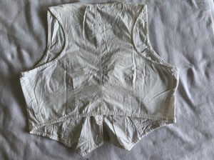 Classic White Vest Top