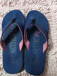 Blue ortho slipper