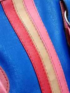 Vintage Striped Tote Bag