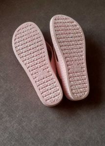 Unused Pink Flip-Flops with Diamonds