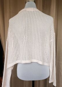 Cropped Knit Sweater