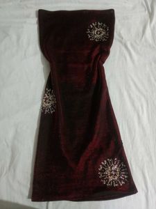 bodycon mini shimmering beaded one piece
