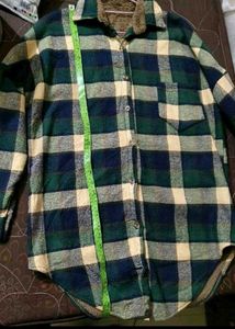 Cozy Plaid Sherpa Lined shacket