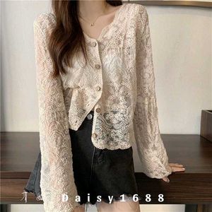 Vintage Lace Button-Up Cardigan 🍁