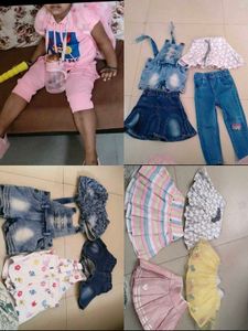 Cute Baby Girl Clothes Bundle