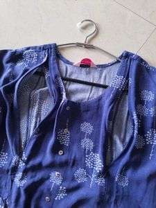 Feed Zipper Maternity Kurta/Dress