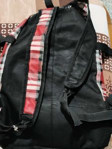 Stylish Plaid Backpack