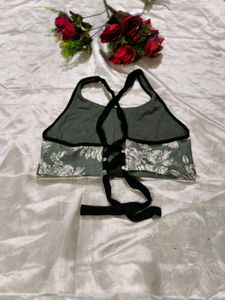 Green Sports Bra - Run Rest Repeat