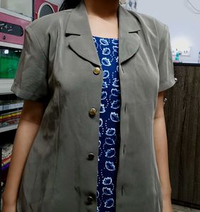 Expensive Looking Half Coat Top...!!!