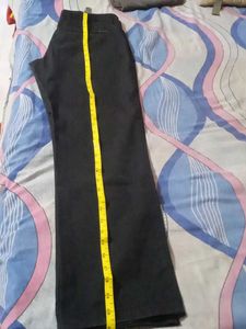 Men's Striped Cotton Blend Pants