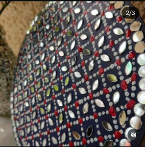 2=HANDMADE Mirror LIPPAN ART ❤️