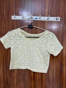 Elegant Lace Blouse Top