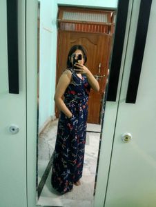Flowy Floral Wide-Leg Jumpsuit