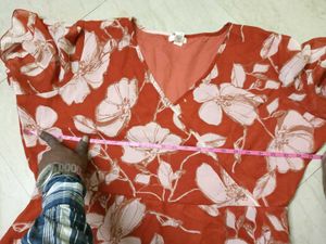 Floral Print Midi Dress