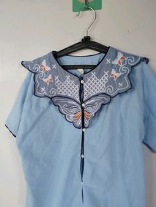 Blue Top for Teens
