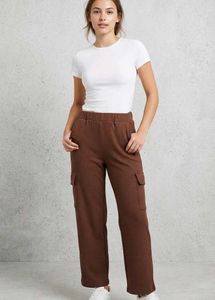 Brown Cargo Pants