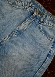 Urbanic Wide Leg Light Wash Jeans