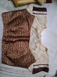 very beautiful  paded sareee with blouse