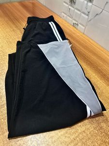 Check Offer in bio- Black &amp; Grey Track Pant