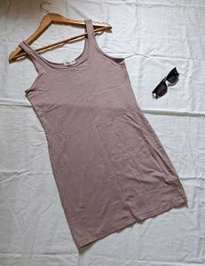 Grey Lavender Bodycon Dress