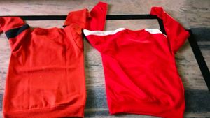 Combo. Red 'Off-White' Graphic    no damage
