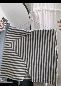 Mini Skirt Striped Women's