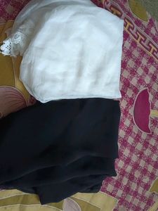 Black N White Dupatta