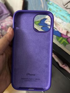 Purple Silicone Phone Case For iPhone 13 &amp; 14