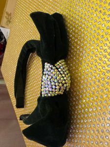 Sparkling Black Headband