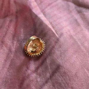 Sparkling Sunburst Ring