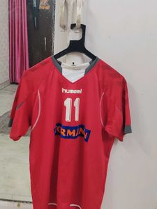 Hummel Red Sports jerseys
